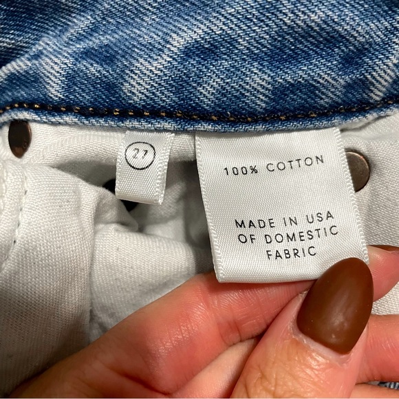 GRLFRND • helena high rise straight leg jean in last dance sz 27 - Picture 10 of 10